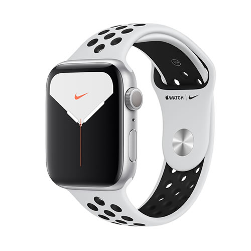 Apple Watch Series5 Nike GPSモデル 44mm シルバーアルミケース バンドなし